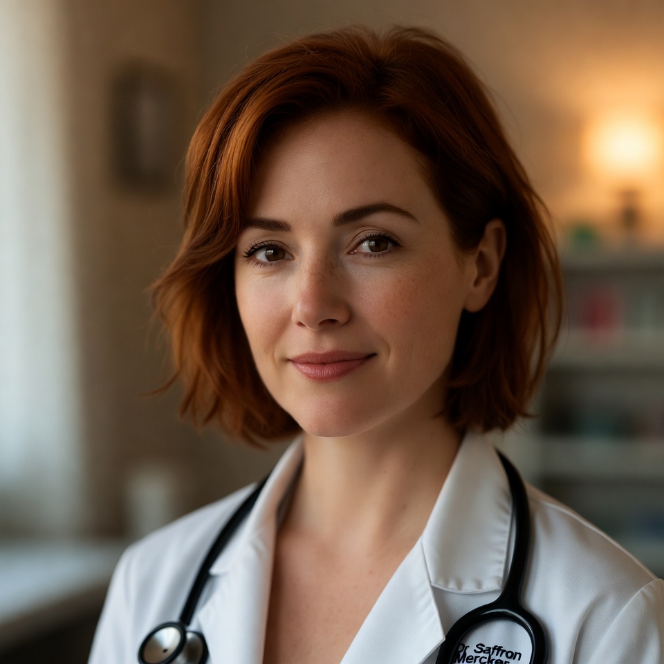 Workspace of Dr. Saffron Mercer